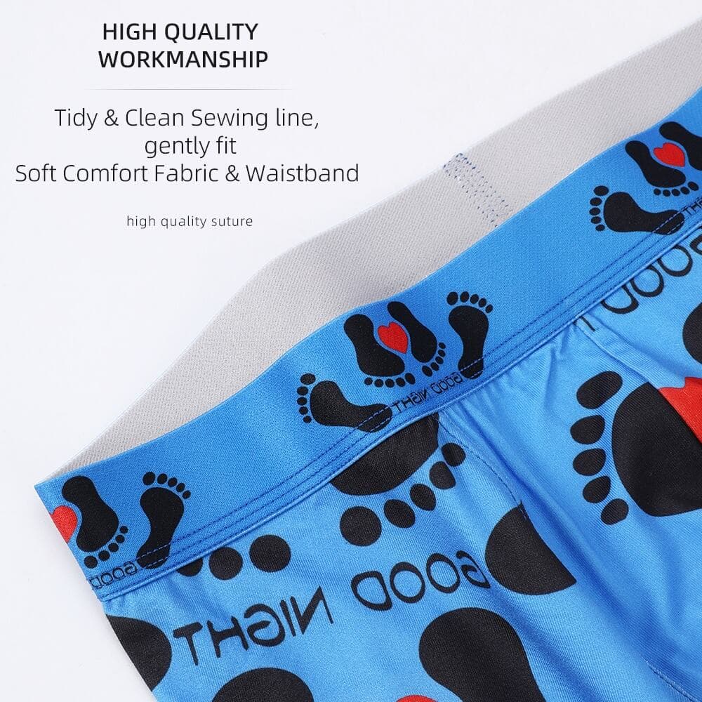 Printed Mid-Rise Men's Trunk — source construction or detail photograph 2