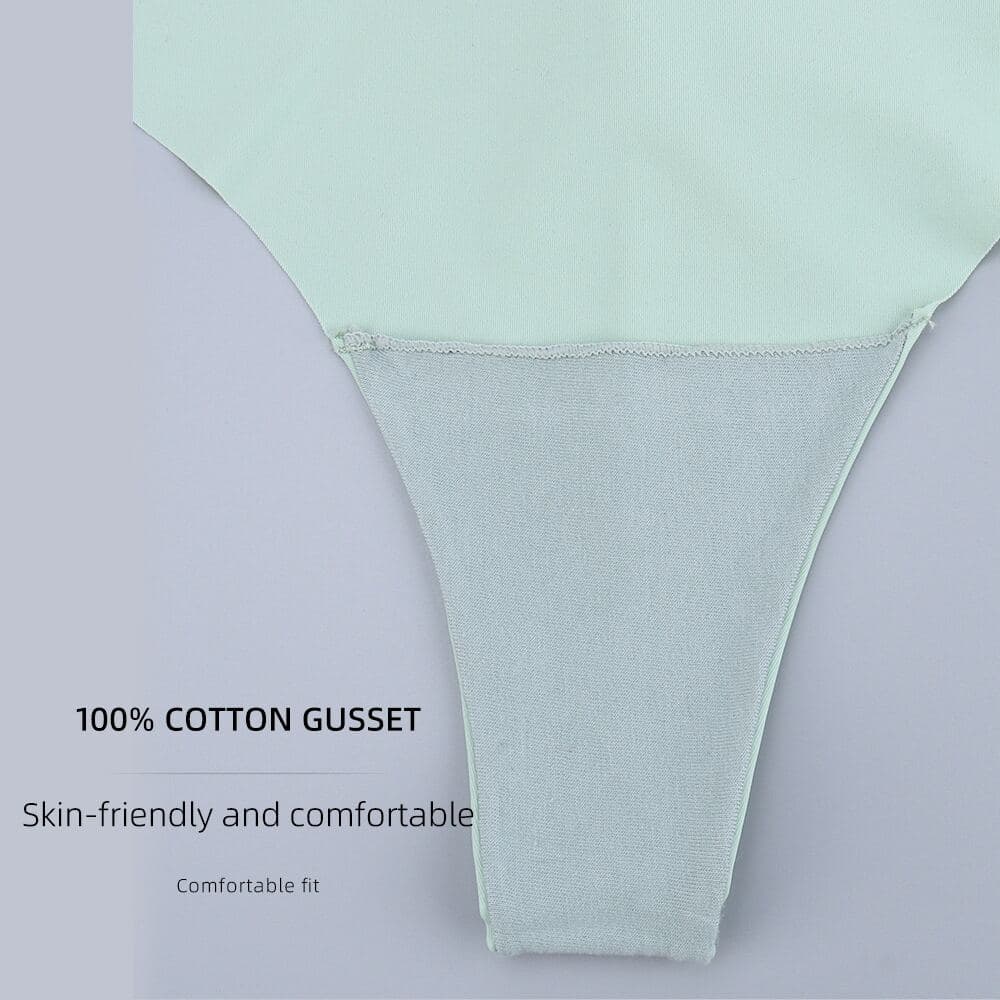 Seamless V-Waist Low-Rise Thong — source construction or detail photograph 3