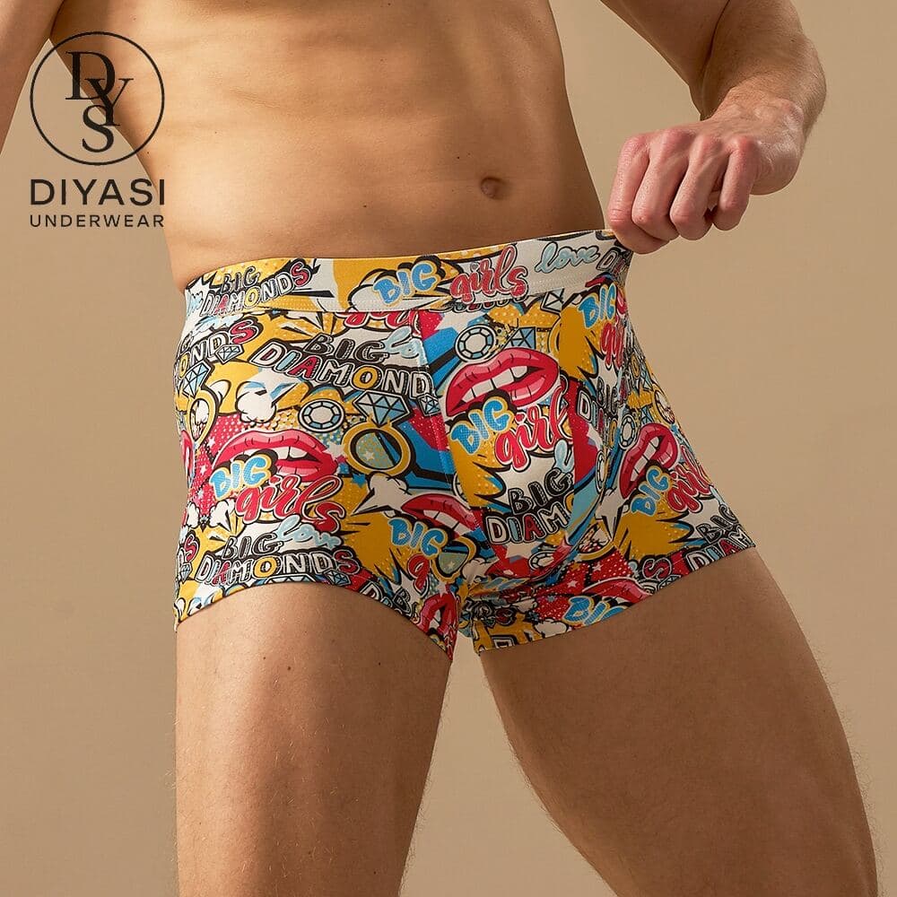 Printed Modal-Pouch Boxer Brief — photograph 1 of 7