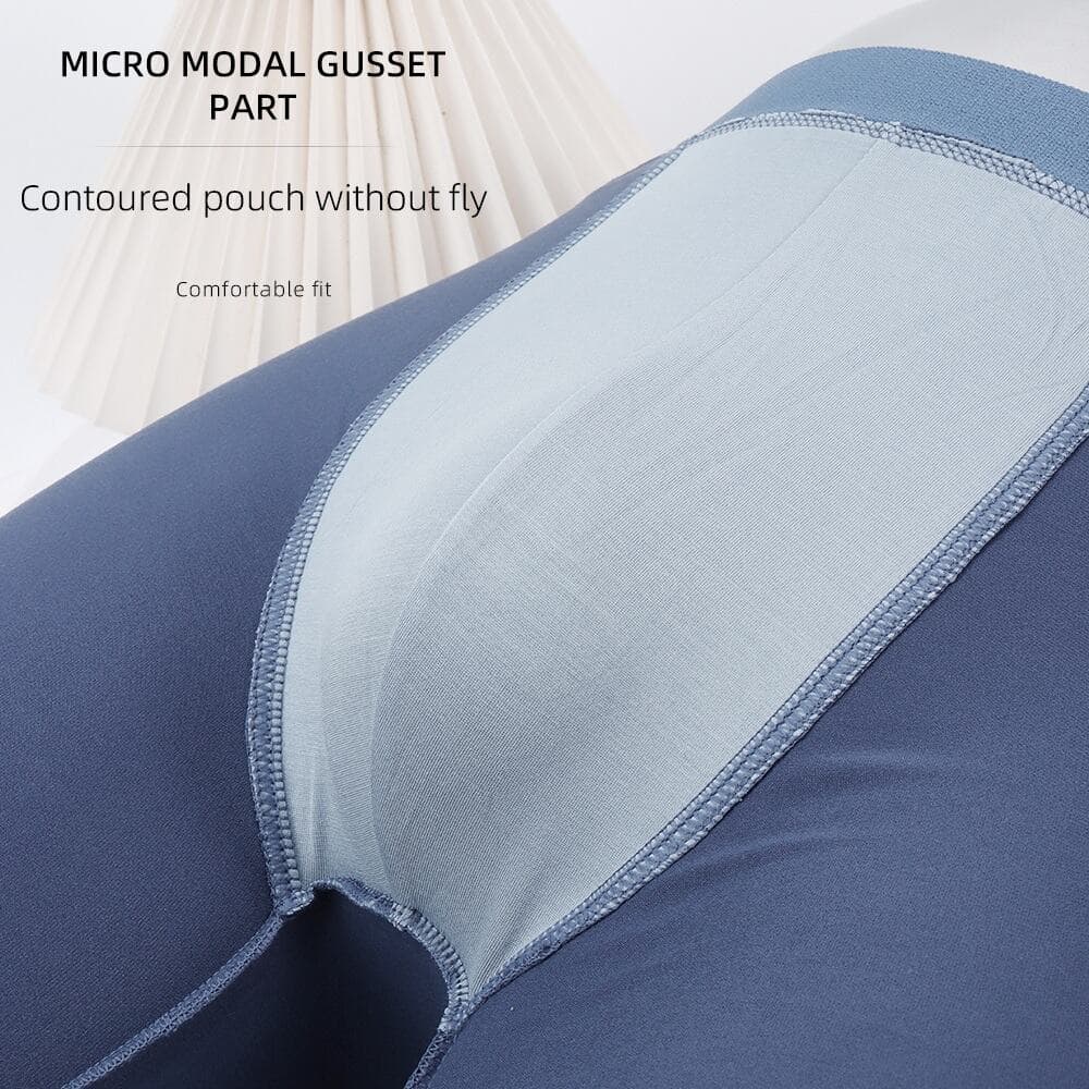 Men's Long-Leg Stretch Boxer Brief — source construction or detail photograph 3