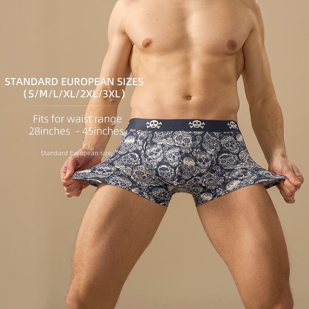 Everyday Printed Men's Boxer Brief — source construction or detail photograph 1
