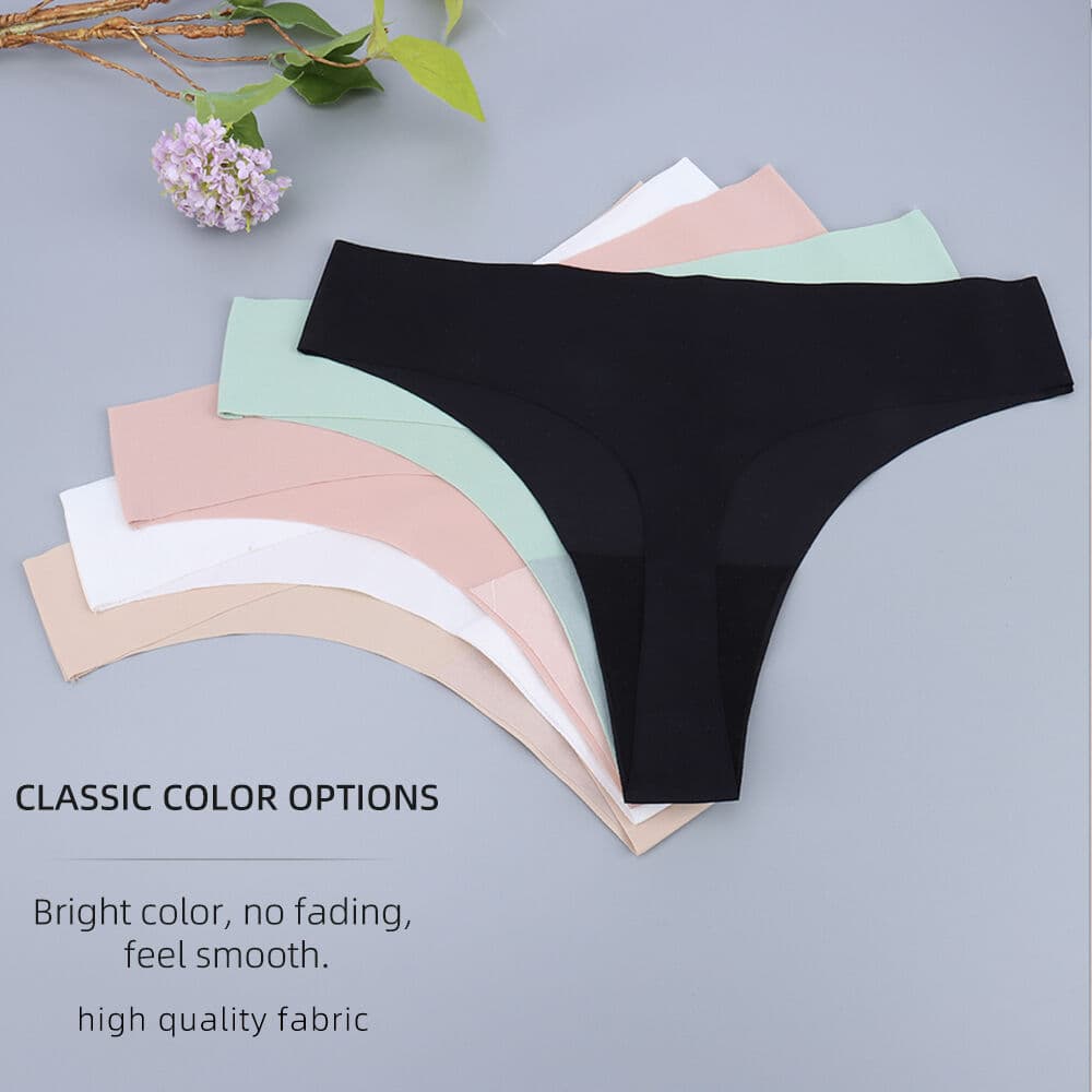 Bonded Seamless Low-Rise Thong — source construction or detail photograph 4