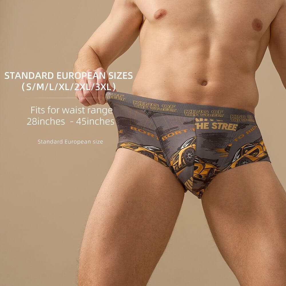 Printed Low-Rise Modal-Pouch Trunk — source construction or detail photograph 1