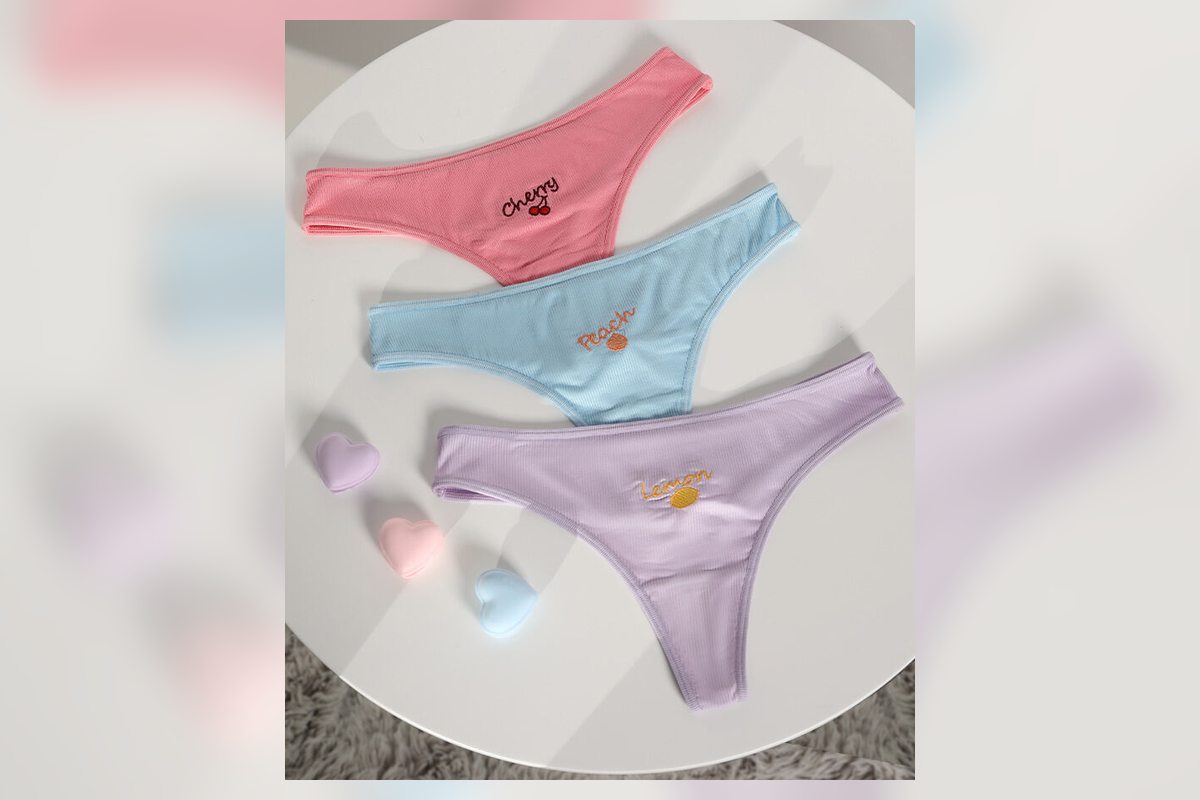 underwear sample group for reorder and SKU planning.