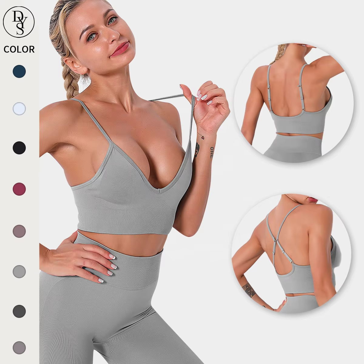 Women's Soft Stretch Bra for Activewear Brands