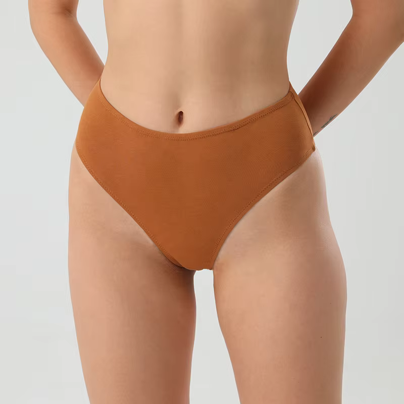 Women's Soft Stretch Seamless Bikini Briefs for Private Label Underwear Brands