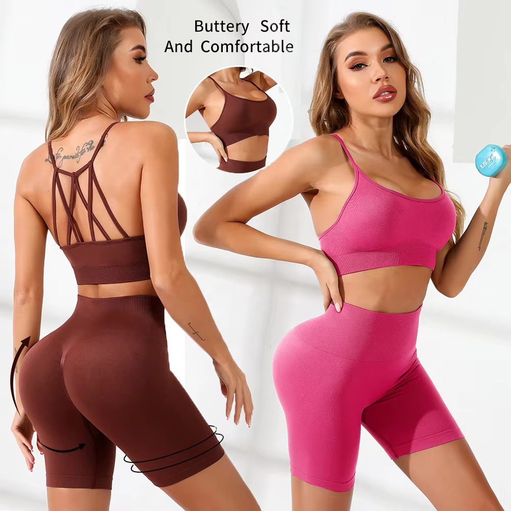 Women's Soft Stretch Seamless Bra for Activewear Brands
