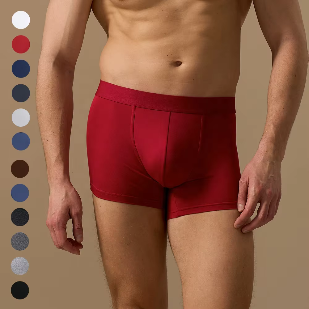 Men's Soft Stretch Boxer Briefs for Private Label Basics