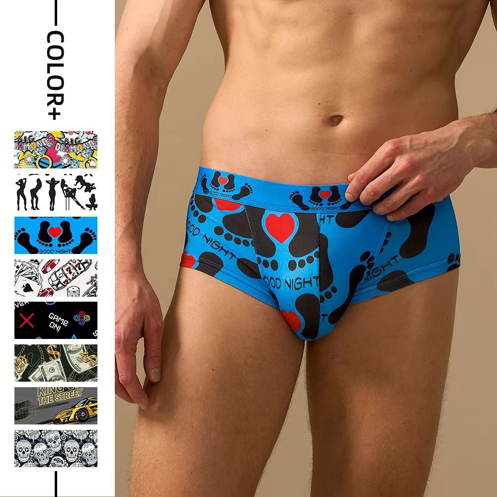 Men's Soft Stretch Boxer Briefs for Private Label Basics