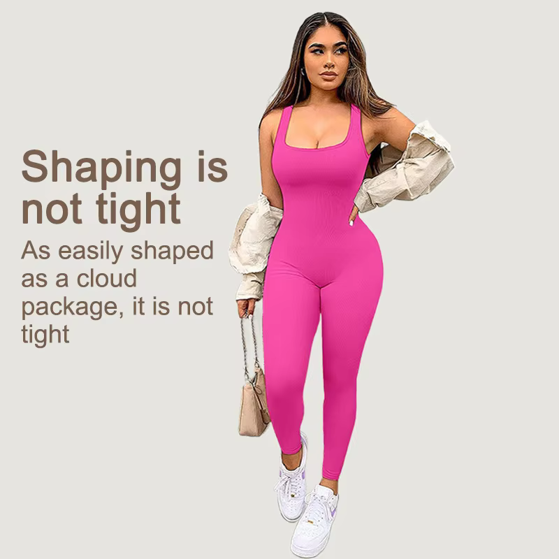 Women's Soft Stretch Yoga Jumpsuit for Activewear Brands