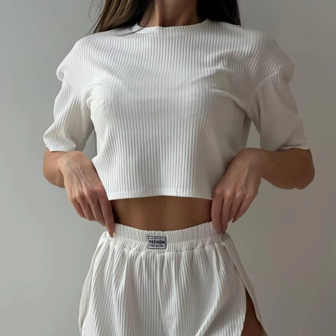 Women's Soft Stretch Loungewear Set for Private Label Loungewear Brands