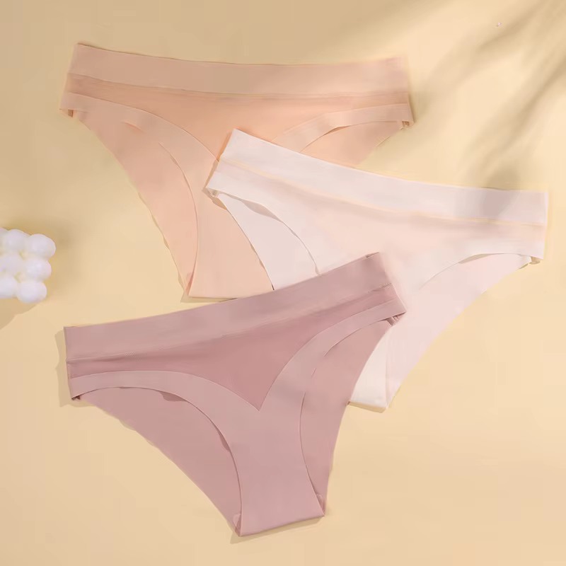 Women's Soft Stretch Seamless Underwear with No-Show Fit for Private Label Underwear Brands