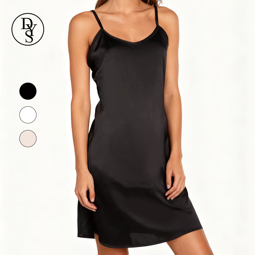 Women's Satin Sleep Dress for Private Label Loungewear Brands