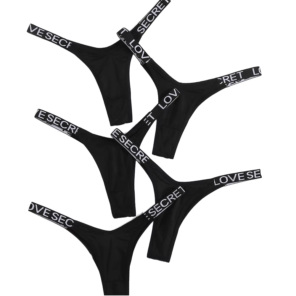 Women's Soft Stretch Seamless Thong Underwear for Private Label Underwear Brands