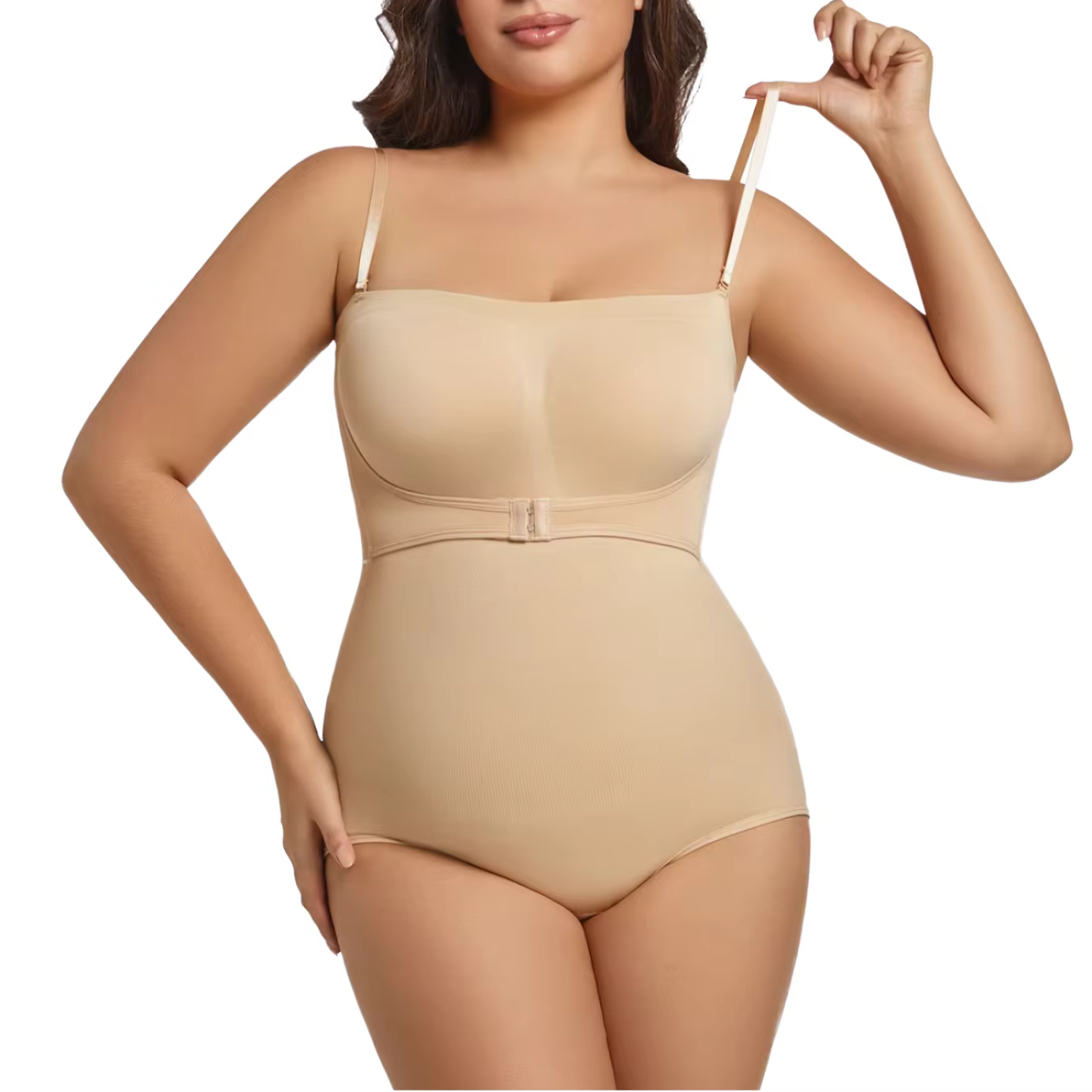 Women's Nylon Blend Seamless Shaping Briefs for Shapewear Collections