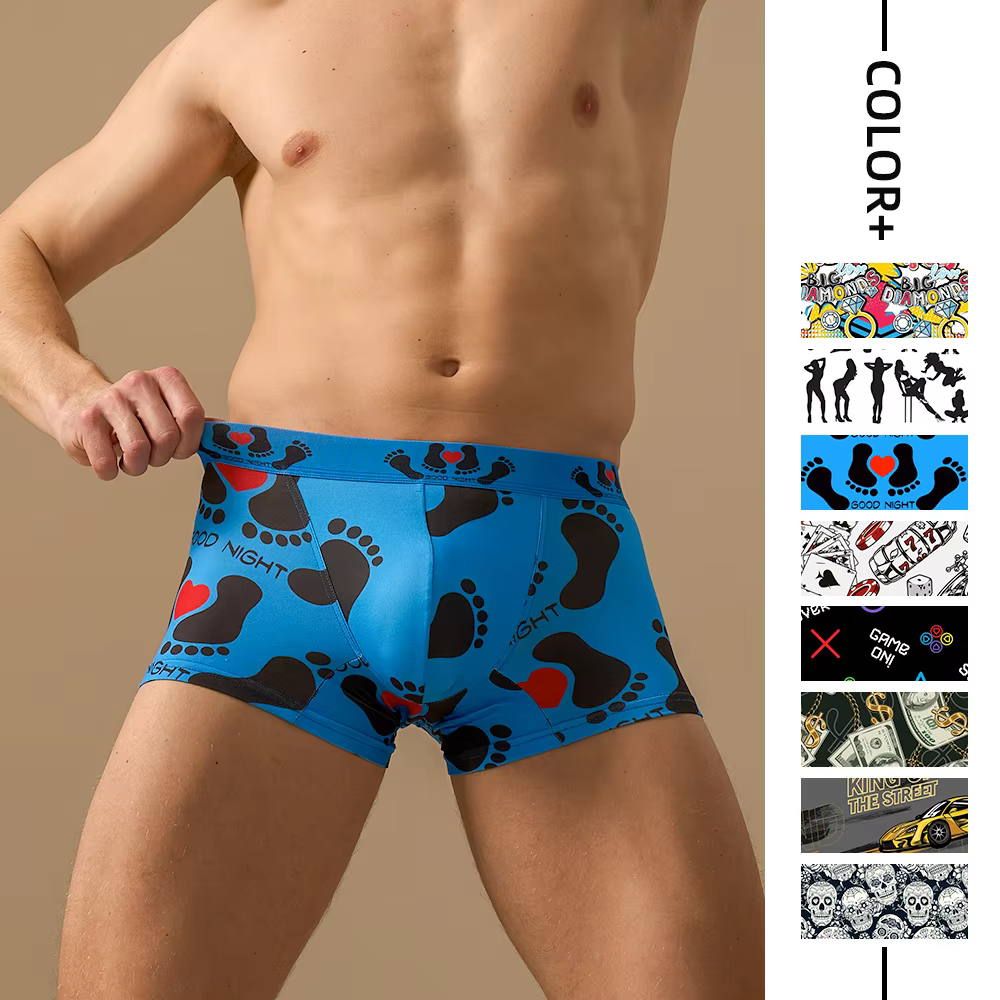 Men's Cotton Boxer Shorts for Private Label Basics