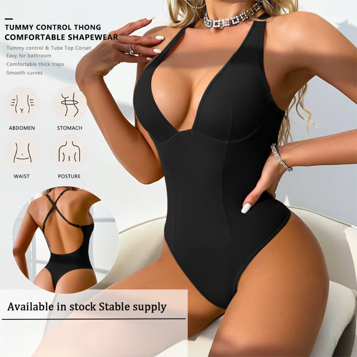 Women's Soft Stretch Seamless Shaping Briefs for Shapewear Collections