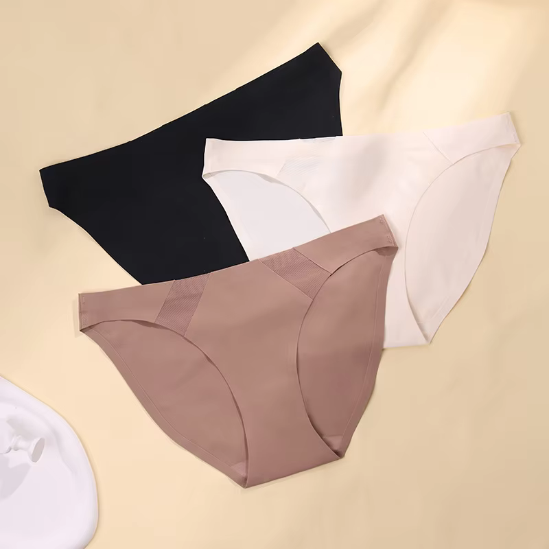 Women's Soft Stretch Seamless Underwear with No-Show Fit for Private Label Underwear Brands